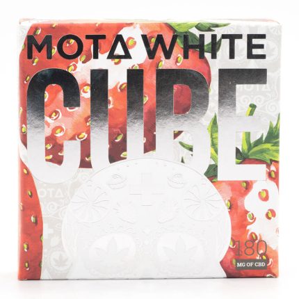 Strawberries and Cream White Cube 180mg CBD (Mota) | Herb Approach